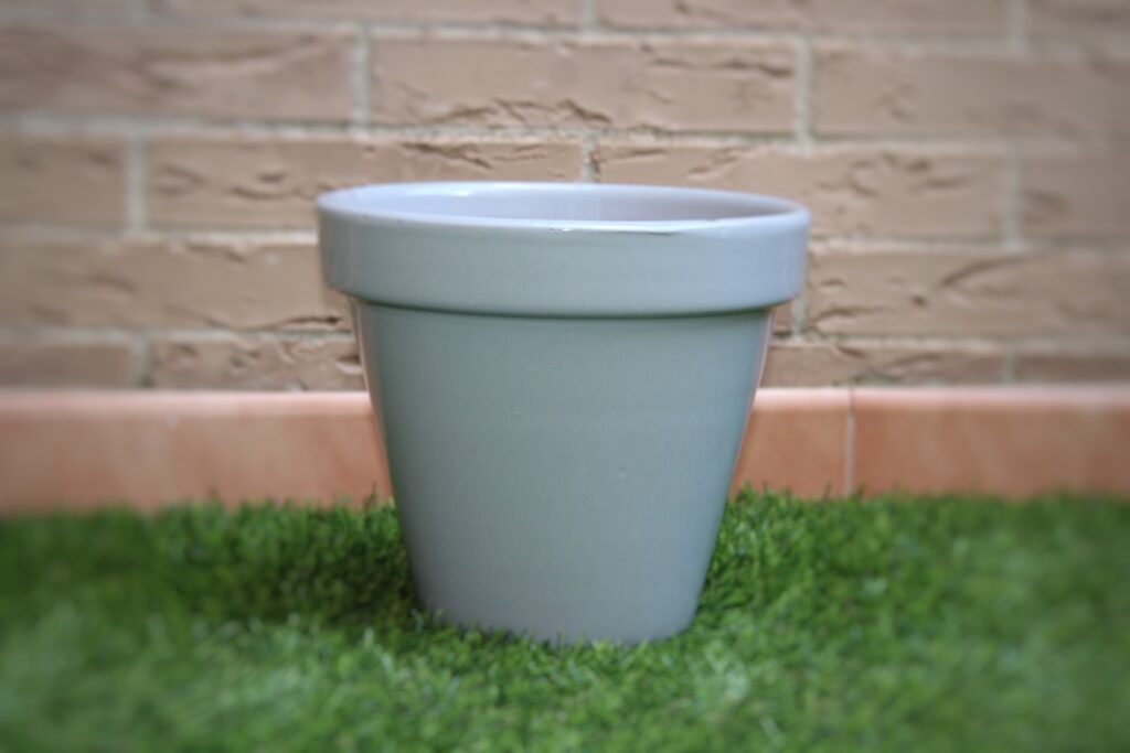 solid color decoration floor flowerpot