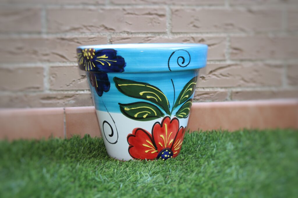 personalized decoration floor flowerpot