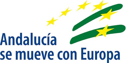 Logo Andalucía se mueve con Europa